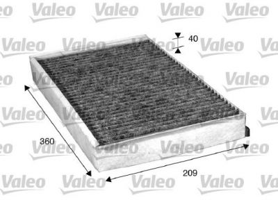 Valeo 716026 фильтр, воздух во внутренном пространстве на MERCEDES-BENZ VIANO (W639)