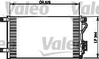 VALEO Радиатор кондиционера MITSUBISHI Pajero/Montero (MR360415, 810929)