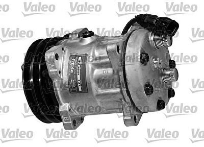 Valeo 813022 компрессор, кондиционер на MAN TGA