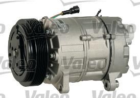 Valeo 813400 компрессор, кондиционер на VW GOLF IV (1J1)