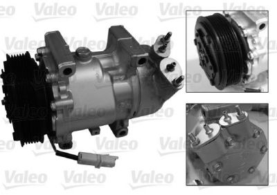 Valeo 813689 компрессор, кондиционер на PEUGEOT 206 SW (2E/K)