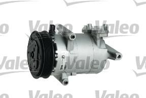 Valeo 813740 компрессор, кондиционер на FORD TRANSIT c бортовой платформой/ходовая часть