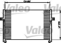 Valeo 814336 конденсатор, кондиционер на HYUNDAI H-1 / STAREX