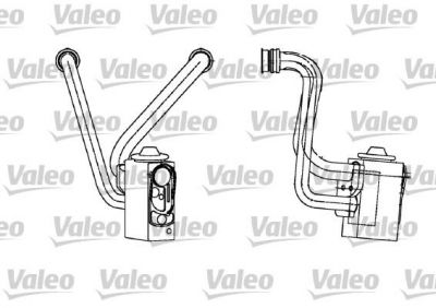 Valeo 817466 испаритель, кондиционер на FIAT PUNTO (188)