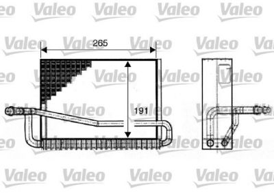 Valeo 817520 испаритель, кондиционер на PEUGEOT 306 (7B, N3, N5)