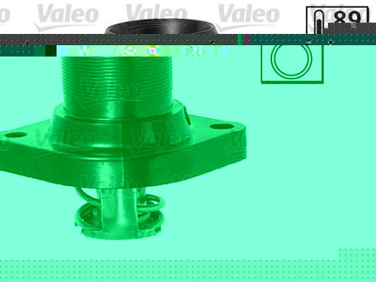 VALEO Термостат PSA 206/307/C4/XSARA/Berlingo/Partner 1,4/1,6L 98-> (1336Q1, 820434)