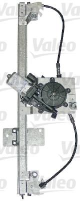 VALEO Стеклоподъемник RENAULT LOGAN пер.лев. (6001547149, 850652)