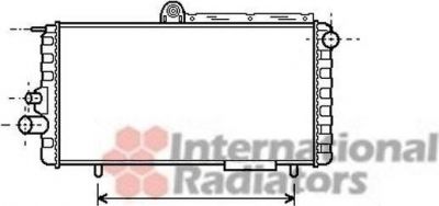 Van Wezel 01002007 радиатор, охлаждение двигателя на ALFA ROMEO 33 (905)