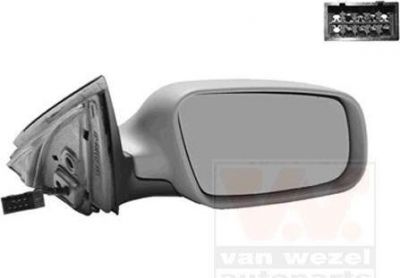 Van Wezel 0317808 наружное зеркало на AUDI A6 Avant (4B5, C5)
