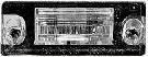 Van Wezel 0323920 фонарь освещения номерного знака на AUDI A4 (8D2, B5)