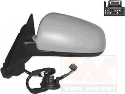 Van Wezel 0333807 наружное зеркало на AUDI A3 Sportback (8PA)