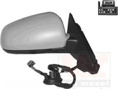 Van Wezel 0333808 наружное зеркало на AUDI A3 Sportback (8PA)