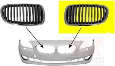 Van Wezel 0617511 решетка радиатора на 5 (F10, F18)