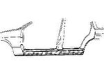 Van Wezel 0646104 накладка порога на 3 (E46)