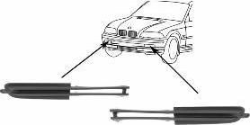 Van Wezel 0646588 облицовка / защитная накладка, буфер на 3 Touring (E46)