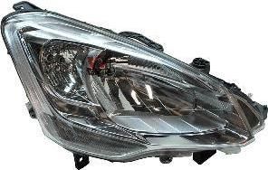 Van Wezel 0905962V основная фара на CITROEN BERLINGO (B9)