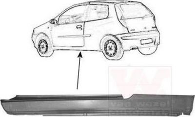 Van Wezel 1620101 накладка порога на FIAT PUNTO (188)