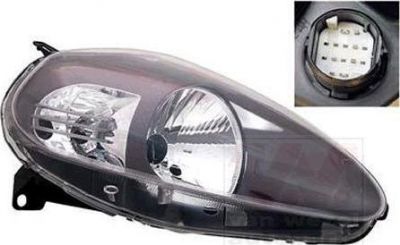 Van Wezel 1624966 основная фара на FIAT GRANDE PUNTO (199)