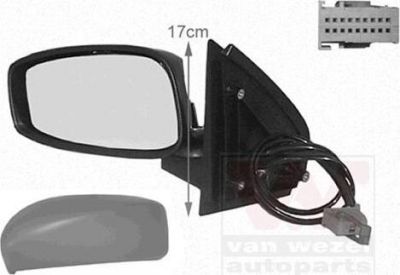 Van Wezel 1625817 наружное зеркало на FIAT STILO (192)