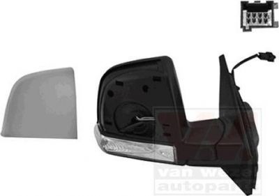 Van Wezel 1638806 наружное зеркало на OPEL COMBO Tour (X12)