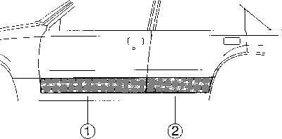 Van Wezel 1734175 дверь, кузов на FIAT UNO (146A/E)