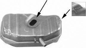 Van Wezel 1735081 топливный бак на FIAT UNO (146A/E)