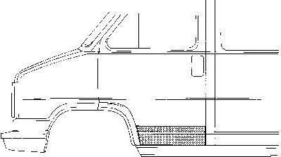 Van Wezel 1745172 дверь, кузов на PEUGEOT J5 автобус (290P)