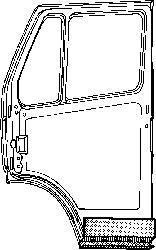 Van Wezel 1745271 дверь, кузов на PEUGEOT J5 автобус (290P)