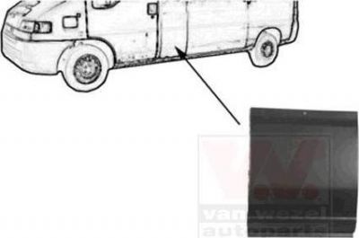 Van Wezel 1747105 боковина на PEUGEOT BOXER автобус (230P)