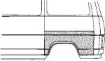 Van Wezel 1747147 боковина на PEUGEOT BOXER автобус (230P)
