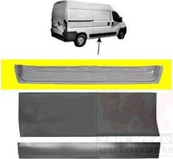 Van Wezel 1747274 дверь, кузов на PEUGEOT BOXER автобус (230P)