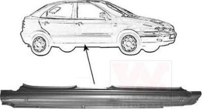 Van Wezel 1757104 накладка порога на FIAT BRAVA (182)