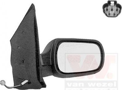 Van Wezel 1805808 наружное зеркало на FORD FIESTA V (JH_, JD_)