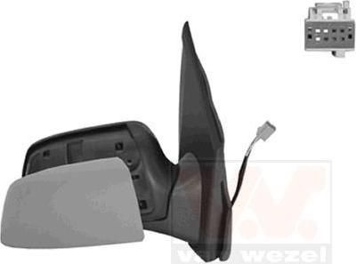 Van Wezel 1811818 наружное зеркало на FORD FUSION (JU_)