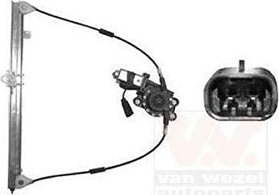 Van Wezel 1854262 подъемное устройство для окон на FORD ESCORT VII седан (GAL, AFL)
