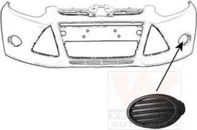 Van Wezel 1945595 облицовка, бампер на FORD FOCUS III седан