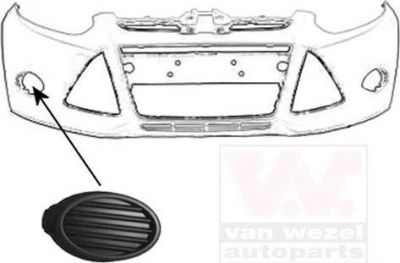 Van Wezel 1945596 облицовка, бампер на FORD FOCUS III седан