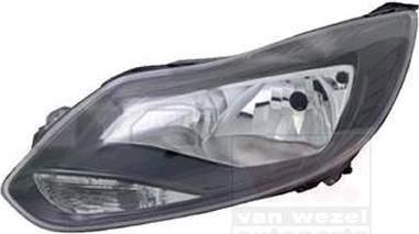 Van Wezel 1945963N основная фара на FORD FOCUS III седан