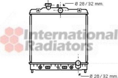 Van Wezel 25002123 радиатор, охлаждение двигателя на HONDA CIVIC VI купе (EJ, EM1)
