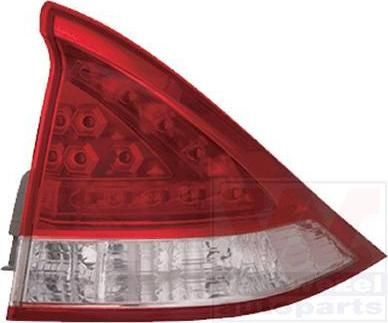 Van Wezel 2511932 задний фонарь на HONDA INSIGHT (ZE_)