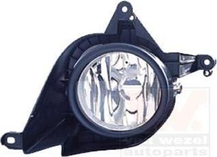 Van Wezel 2585996 противотуманная фара на HONDA CR-V III (RE)