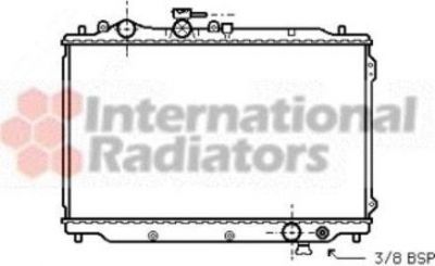 Van Wezel 27002050 радиатор, охлаждение двигателя на MAZDA 626 III Station Wagon (GV)