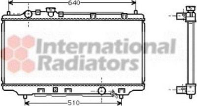 Van Wezel 27002116 радиатор, охлаждение двигателя на MAZDA 323 F VI (BJ)