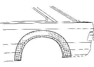 Van Wezel 2716146 боковина на MAZDA 323 C IV (BG)