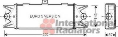Van Wezel 28004099 интеркулер на IVECO DAILY IV фургон/универсал