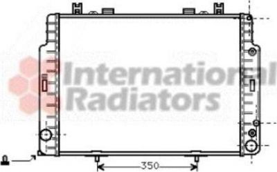 Van Wezel 30002131 радиатор, охлаждение двигателя на MERCEDES-BENZ S-CLASS (W140)