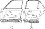 Van Wezel 3010275 дверь, кузов на MERCEDES-BENZ седан (W123)