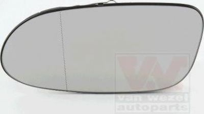 Van Wezel 3034837U зеркальное стекло, наружное зеркало на MERCEDES-BENZ CLK (C208)