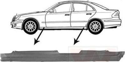 Van Wezel 3041103 накладка порога на MERCEDES-BENZ E-CLASS (W211)