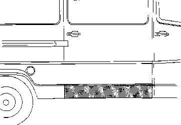 Van Wezel 3070110 боковина на MERCEDES-BENZ T1 фургон (601)